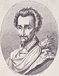 Bild von Heinrich III. von Navarra als junger Mann - aus dem Buch "The Amours of Henri de  Navarre" von Lieut. Colonel Andrew C. P. Haggard